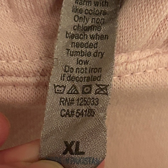 Pink Cows “cowhartt” Women's Hoodie Sweater, size XL - Picture 4 of 6